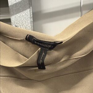 BCBGMaxAzria Beige Knit Top